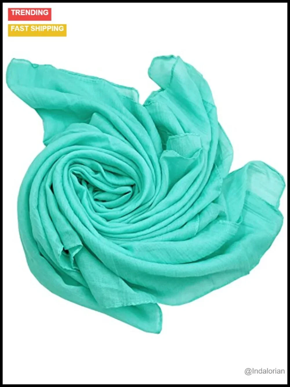 Lightweight Polyester Fashion Scarf Shawl Wrap